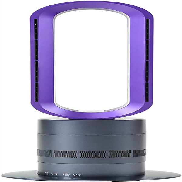 Comfortable Life Healsmart 32" Space Heater Bladeless Tower Fan, Heater And Fan Combo, 9 Hour